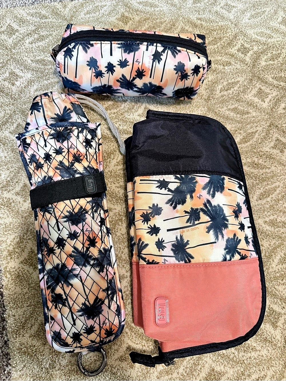 Lug Lot RARE: Tuck, Flash & Jib in Sunset Palm